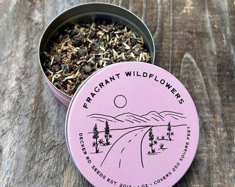 Fragrant Wildflower Seeds, wildflower seeds, organic wildflower seeds, bulk wildflower seeds, Fragrant Wildflower Mix