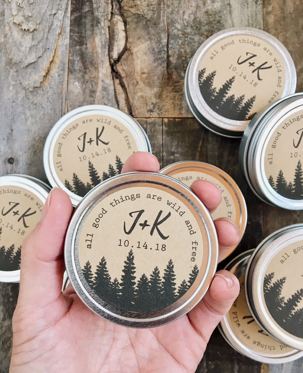 Custom Wildflower Seed Wedding Favors Sets of 20 Wildflower | Etsy