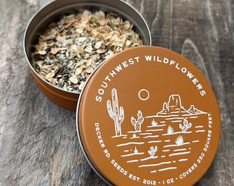 Southwest Wildflower Seeds, wildflower seeds, bulk wildflower seeds, wildflower seed mix, lawn alternatives, garden gift