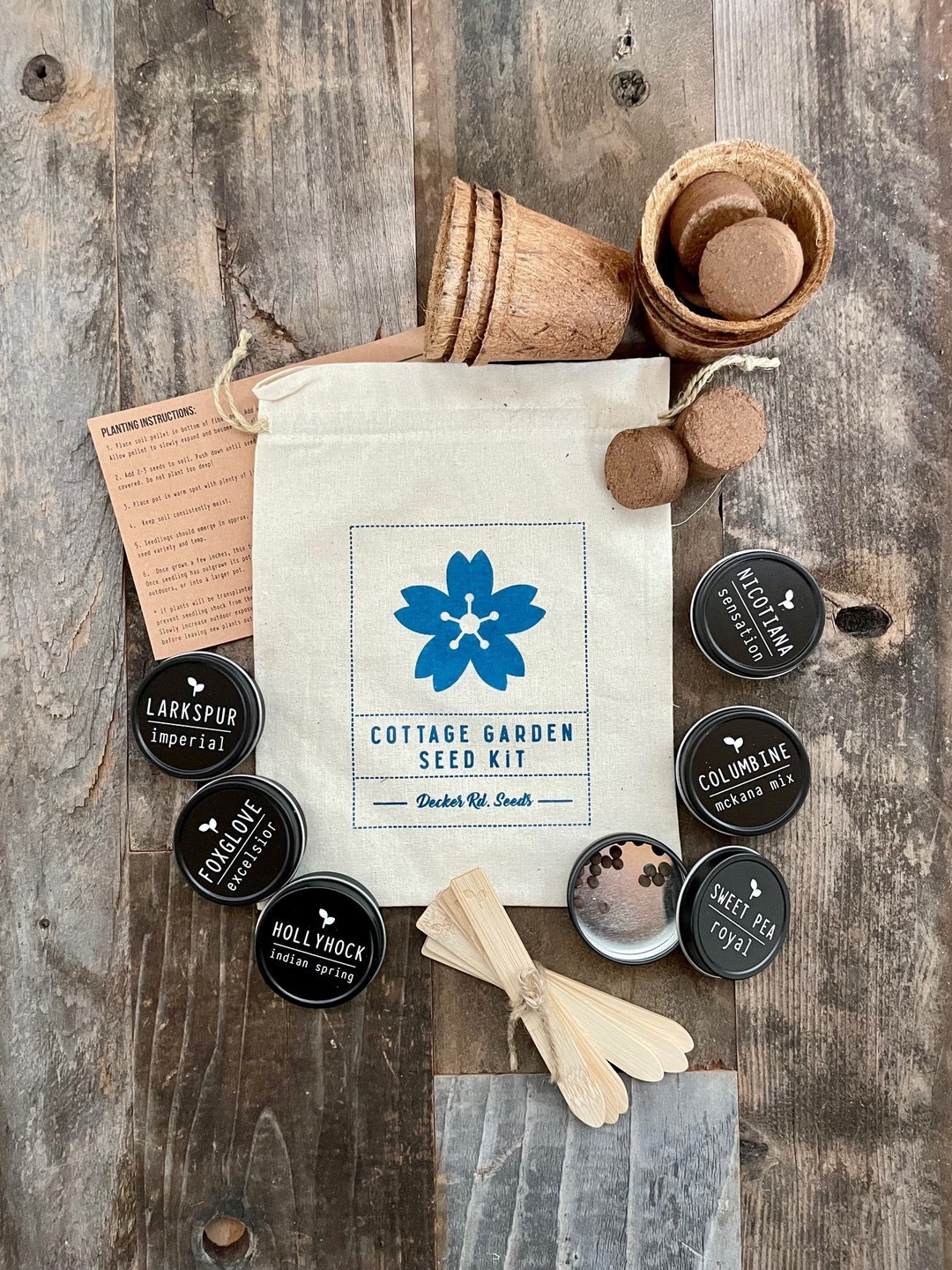 Cottage Garden Seed Kit, Flower Garden Kit, Cottage Garden Seeds, Flower  Seed Kit, Seed Kits, Garden Gifts - Etsy Israel, image size:1080x1440
