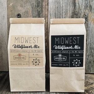 Midwest Wildflower Seeds 1 oz., 4 oz., 8 oz., wildflower seeds, flower seeds, organic wildflower seeds, bulk wildflower seeds, image 4