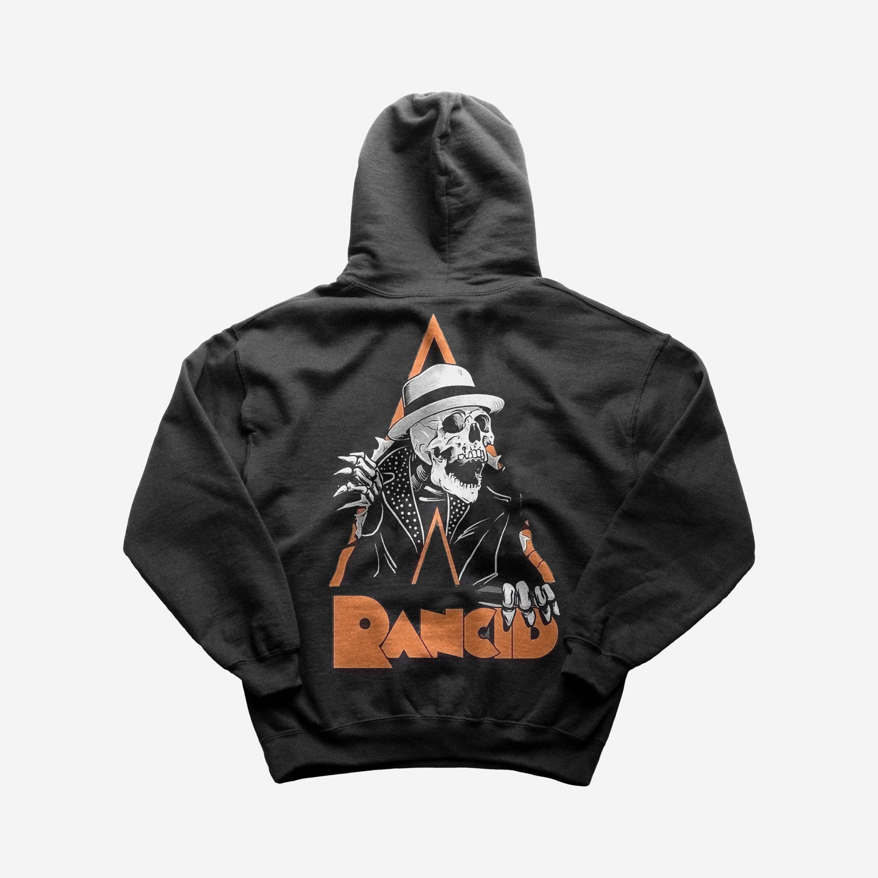 Rancid zip up hoodie outlet