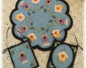 Summer Rental Penny Rug Candle Mat DIGITAL PATTERN