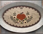 Picking Pumpkins Autumn Fall Sunflowers Penny Rug Wool applique Table Mat DIGITAL PATTERN