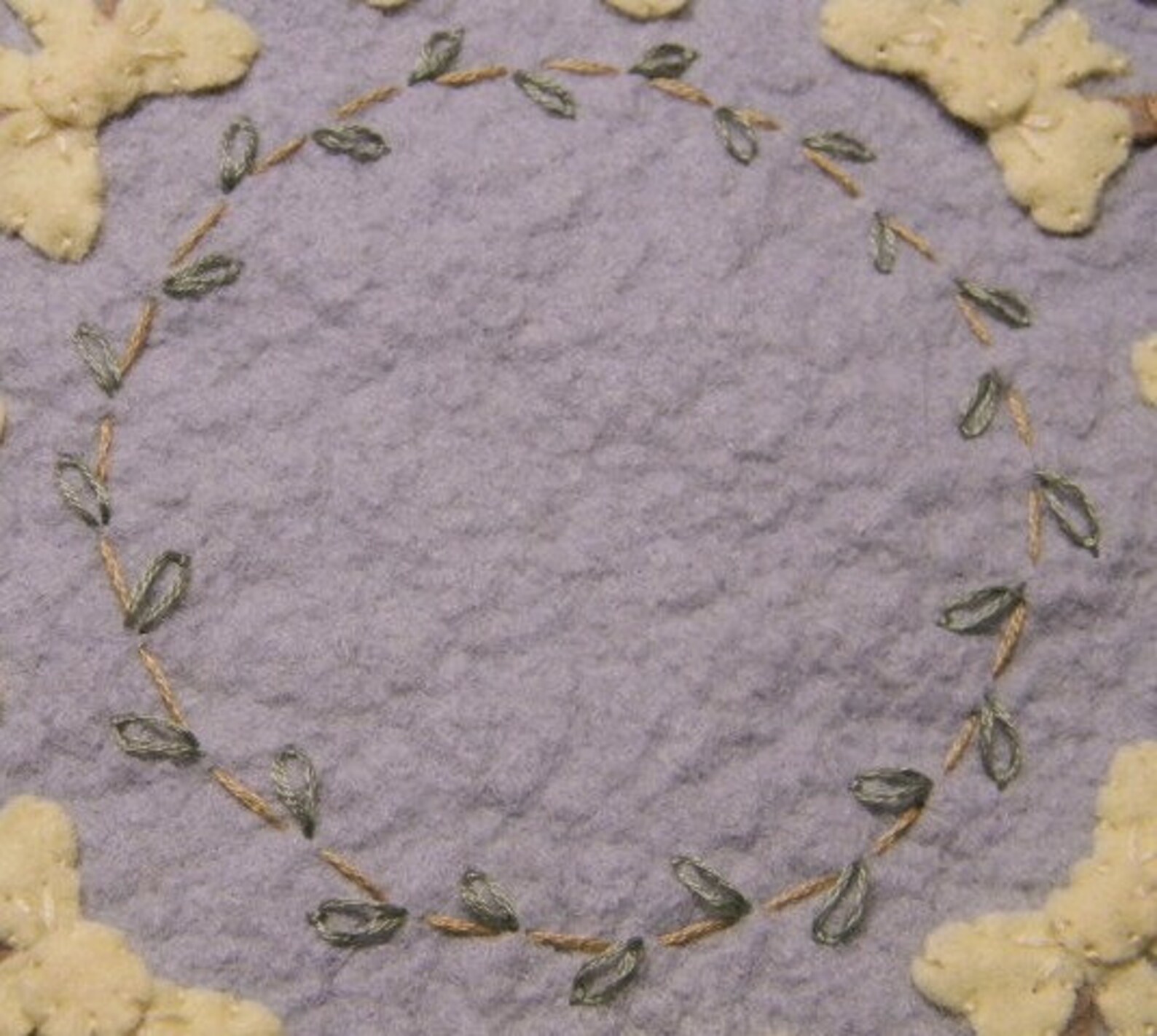 Spring Penny Rugs Easter Baskets~spring Penny Rug/candle Mat DIGITAL PATTERN - Etsy