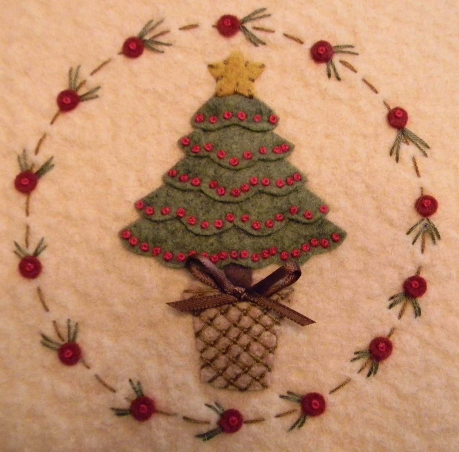 O Christmas Tree Penny Rug/candle Mat/chair Swag Set DIGITAL - Etsy