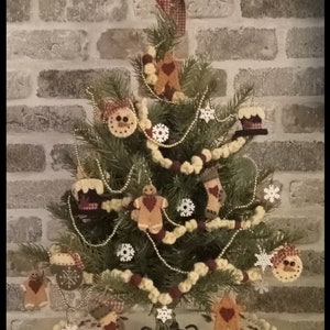 My Little Christmas Tree, Schneemann, Girlande, Popcorn, Schneebesen, Ornamente, Ornamente, Ornamente, Ornamente DIGITALER DOWNLOAD ANLEITUNG