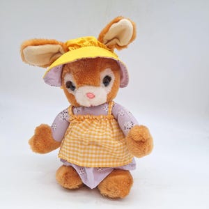 Vintage Easter Pets bunny rabbit plush stuffed toy Easter Unlimited