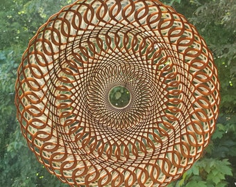 41 petal flower knot mandala