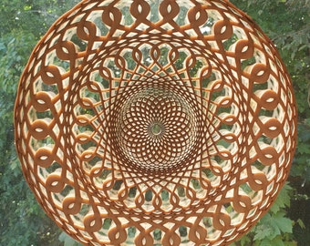26 petal flower knotwork mandala