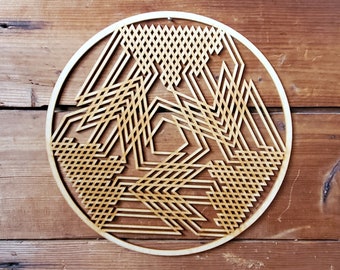 51 pointed knot mandala