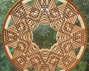 80 pointed star knot mandala