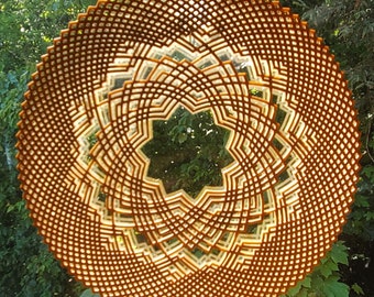 100 petal flower knot mandala