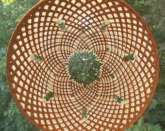 42 petal flower knot mandala
