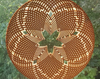 75 petal flower knot mandala