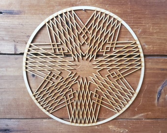 49 pointed star knot mandala
