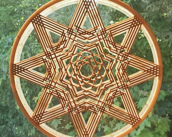 40 pointed star knot mandala