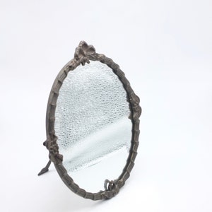 LAST ONE Vintage Brass Table Mirror, Bedroom Mirror, Vintage tabletop mirror,  brass mirror