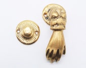 Vintage Brass Door Knocker