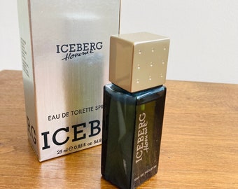 Vintage 1990s Iceberg Homme Perfume, Iceberg Eau de Toilette