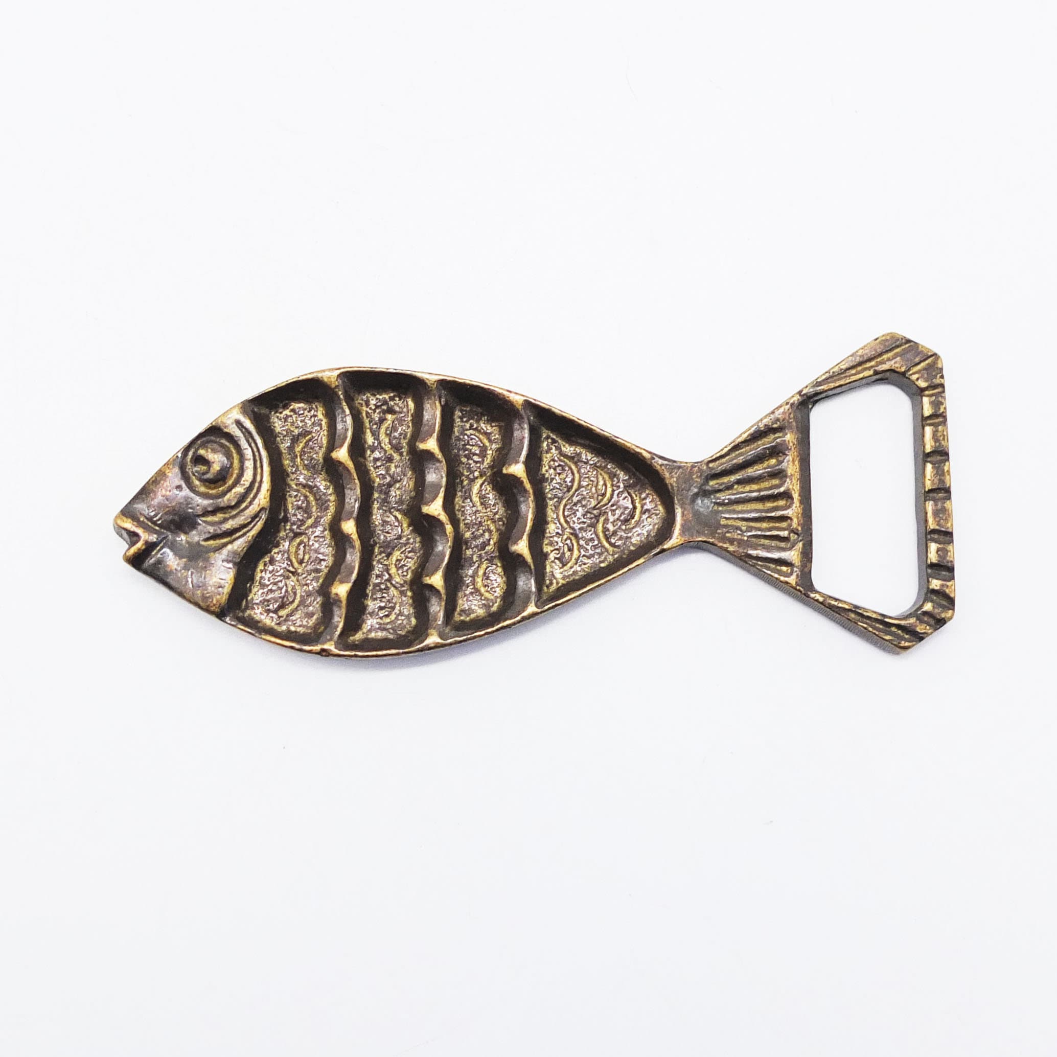 Mousqueton Poisson En Alliage De Titane - Décapsuleur Multifonction - Porte-clés Pendentif
