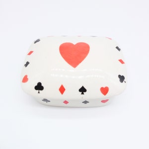 Joyero de porcelana vintage, porcelana portuguesa