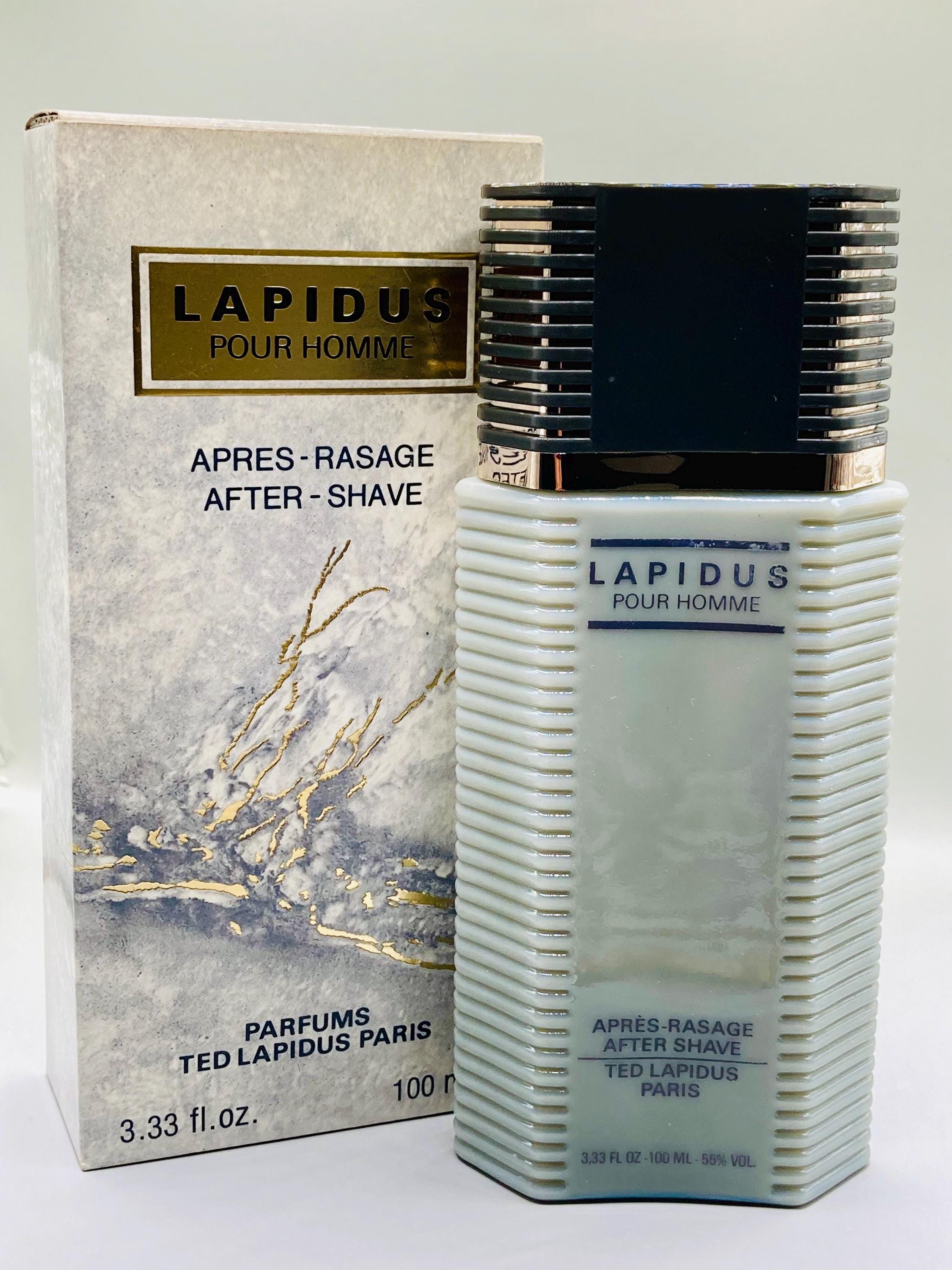 Vintage Ted Lapidus After Shave, Lapidus Aftershave 100ml, 3.33 Fl