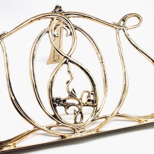 Vintage Brass Plate Hanger, Plate Holder, Display for Plates and Artwork /// Book Display /// Artwork Display /// Plate Stand