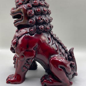 Vintage Chinese Figurine,  Foo Dog