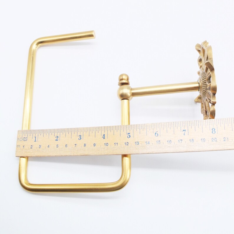 Vintage Metal Toilet Paper Holder Towel Hanger Etsy