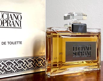 Vintage Luciano Soprani Eau De Toilette, 100 Ml - Etsy