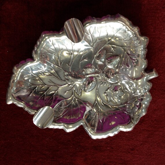 starring 925 灰皿 ヴィンテージ スターリングシルバー 灰皿 - Etsy 日本