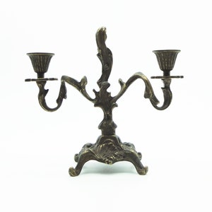 Vintage Brass Candleholder, Candlestick Holder in Brass, taper candle holder