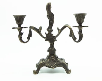 Vintage Brass Candleholder, Candlestick Holder in Brass, taper candle holder