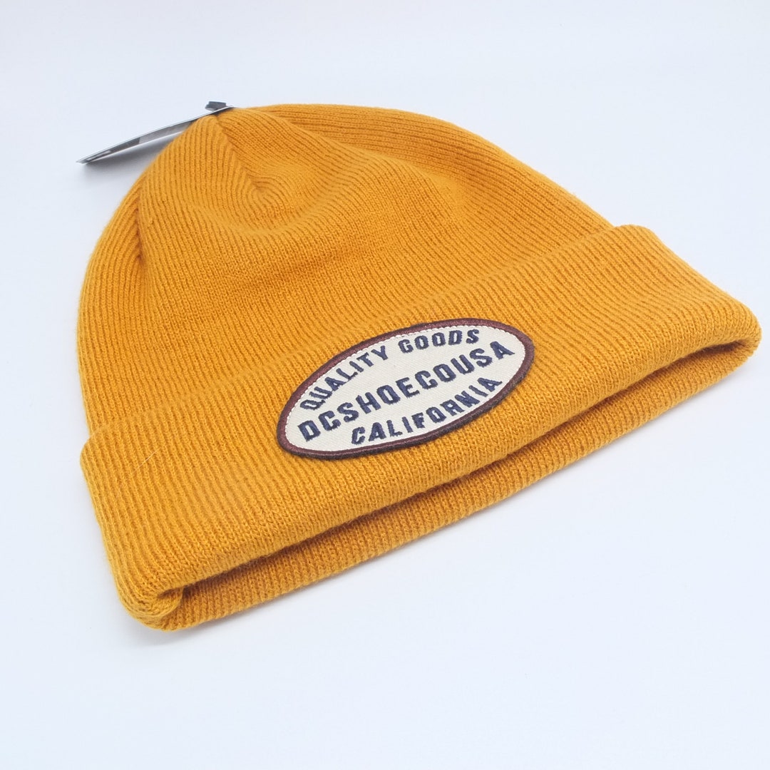 Vintage Skater Cap DC Cap Winter Cap Skater Cap Orange Cap Etsy