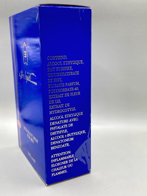 Buy Vintage Ettore Bugatti Deodorant Spray, 100 Ml Online in India