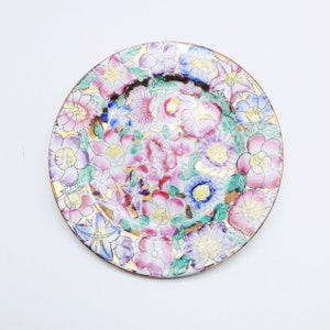 Vintage Porcelain Collectible plate, hand painted plate, décor plate, bone china plate