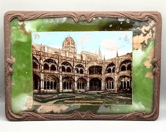 Art Nouveau-souvenir från Lissabon: Bild av glaskonstverk