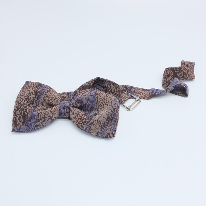Vintage Silk Bow Tie, silk Bow image 3