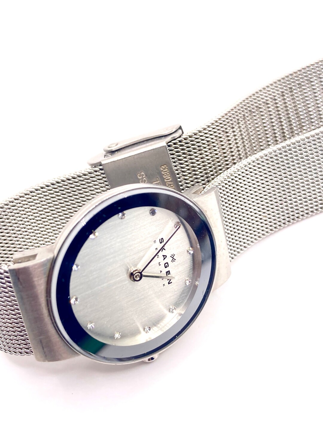 Vintage Skagen Wrist Watch Denmark Watch Working Etsy