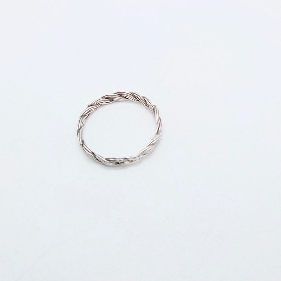 Vintage Sterling Silver Ring Knot, vintage sterli… - image 4