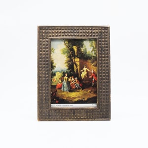Vintage Solid Brass Photo Frame, Picture Frame, Metal Frame