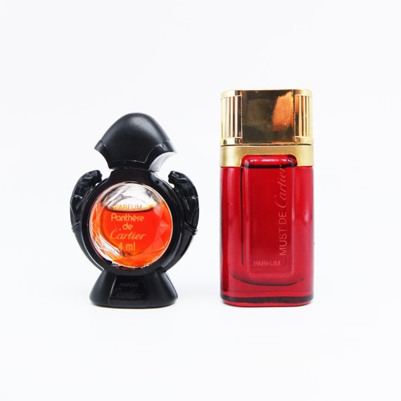 1 Vintage Miniature Perfumes, Cartier Perfume, Gu… - image 2