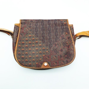 ESCADA Vintage Brown Purse, Tan Crossbody Shoulder Bag, German designer purse, Escada Purse, Escada Crossbody Bag, Escada Purse