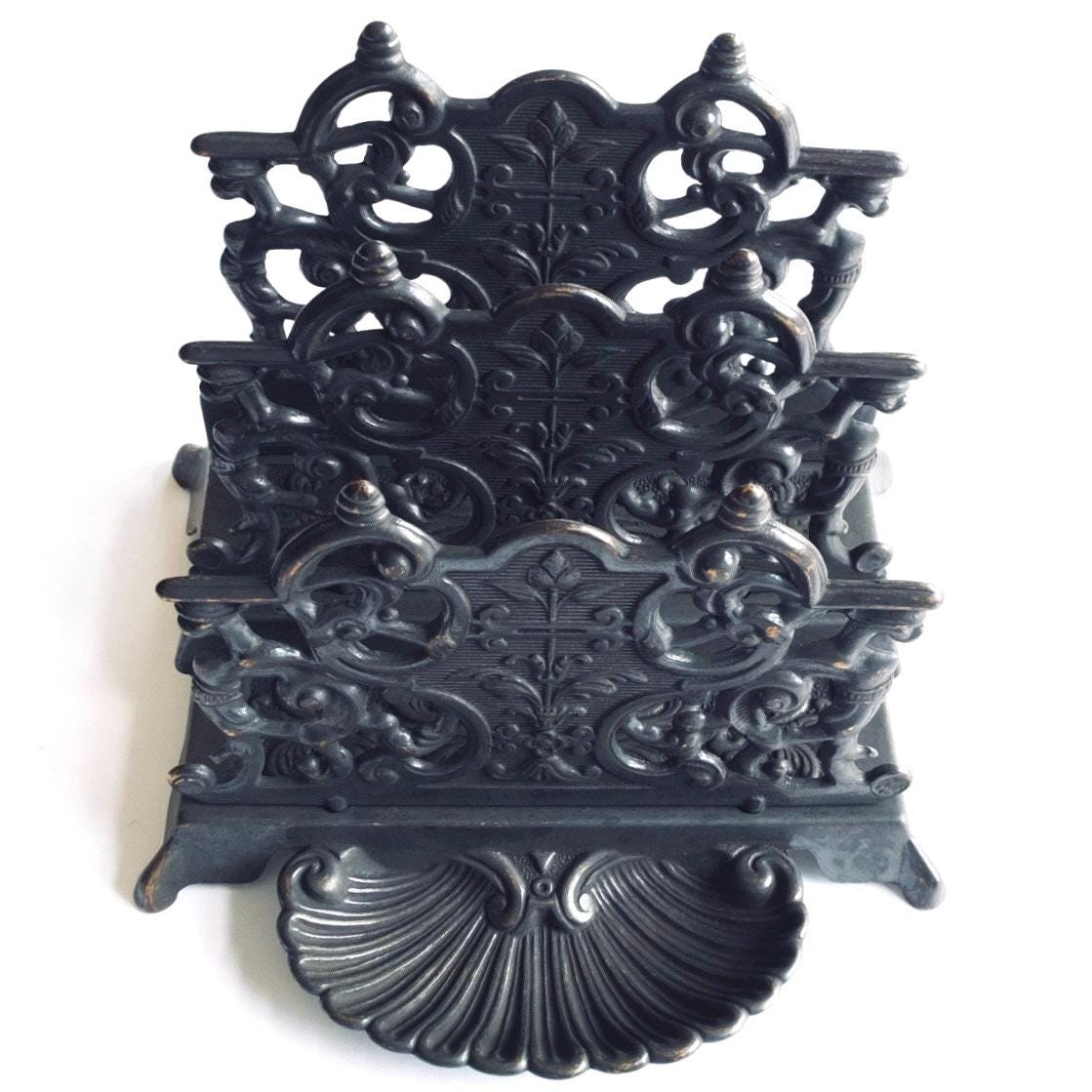 Porte-Enveloppes En Laiton Vintage, Porte-Clips, Décoration De Bureau, Laiton, Bureau Vintage