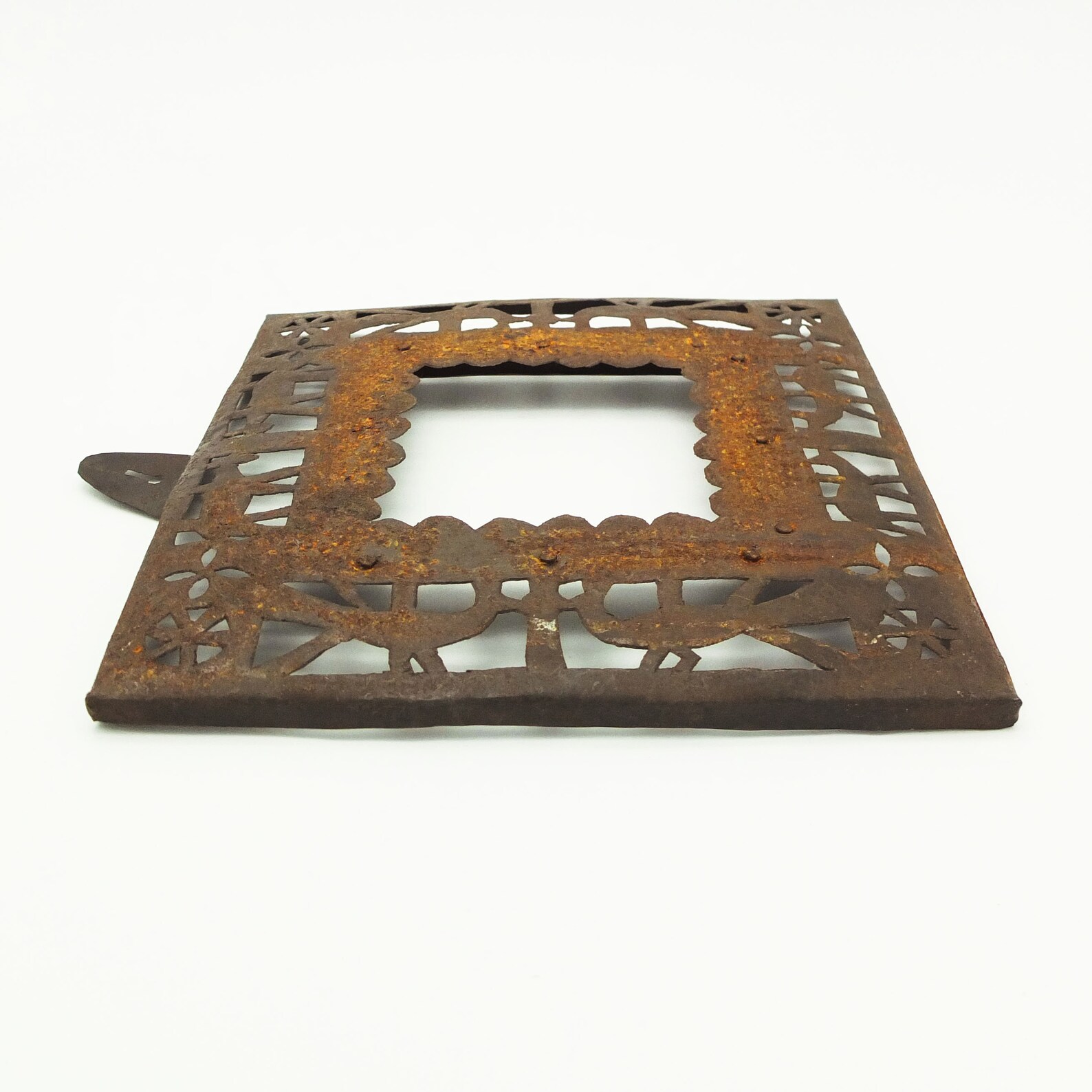 Vintage Iron Frame Handmade Iron Picture Frame Wall Picture Etsy