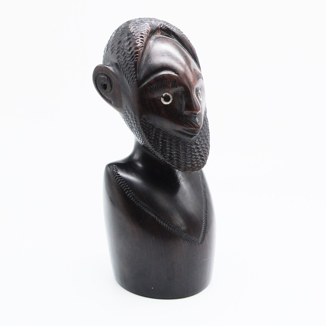 Antique Exotic African Blackwood Sculpture Wood Sculpture Etsy