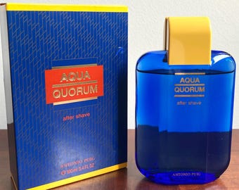Vintage Aqua Quorum Loción para después del afeitado, Antonio Puig, 100 ml