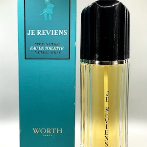 Eau de toilette vintage Je Reviens Worth, 75 ml, parfum vintage Worth