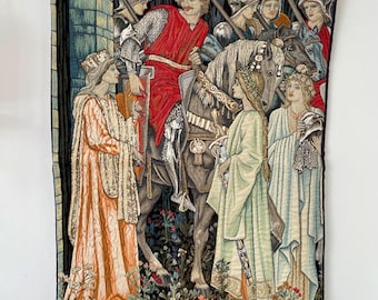 Flandres Tapestry, Jacquard Looms in Belgian Flanders, Wall décor Tapestry, European Tapestry